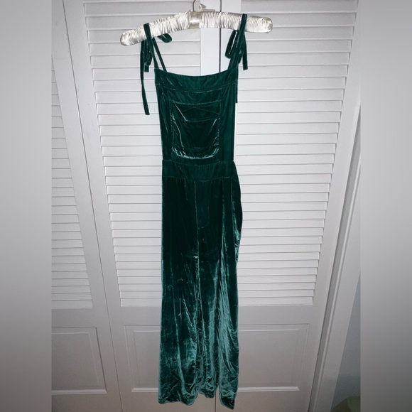 Free People Eva Velvet Overalls - Picture 2 of 4